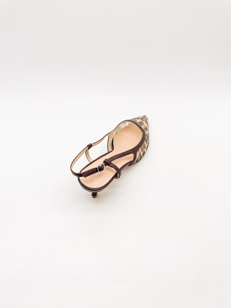 Туфли летние жен. "ABRICOT" JA-002-leo (леопардовый,текстиль/иск.кожа)