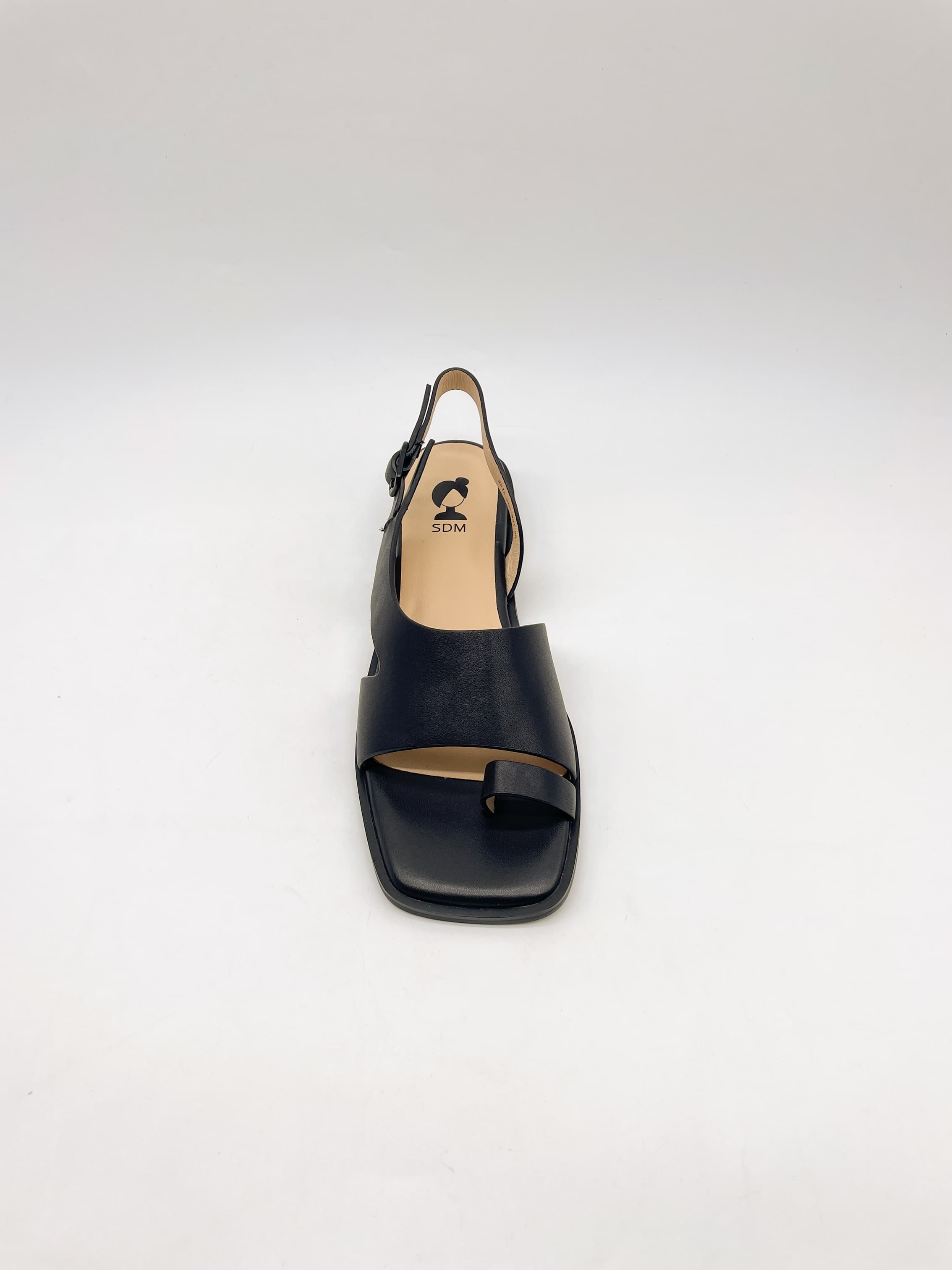 Сандалии жен. "SDM" 3916-902-Black (черный,кожа)