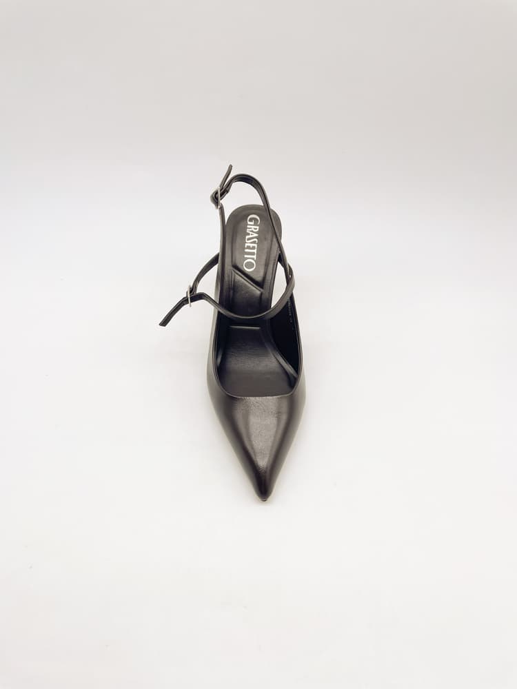 Туфли открытые жен. "Grasetto" GT005699-56/8 (корич.,кожа)