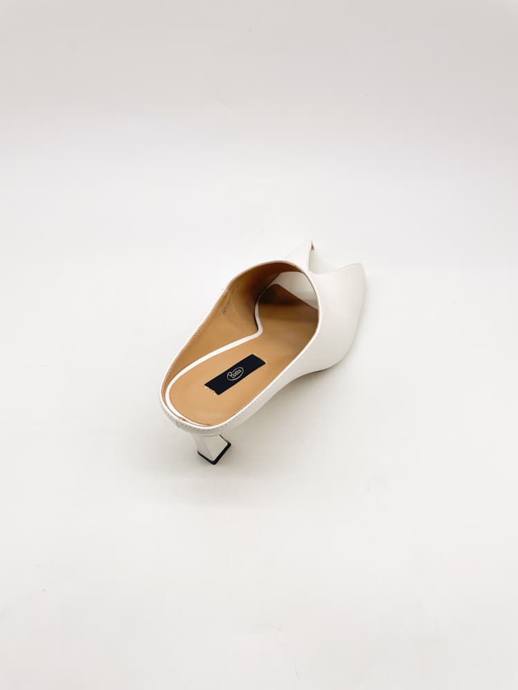 Сабо жен. "Para" B2533-01-WH (белый,кожа)