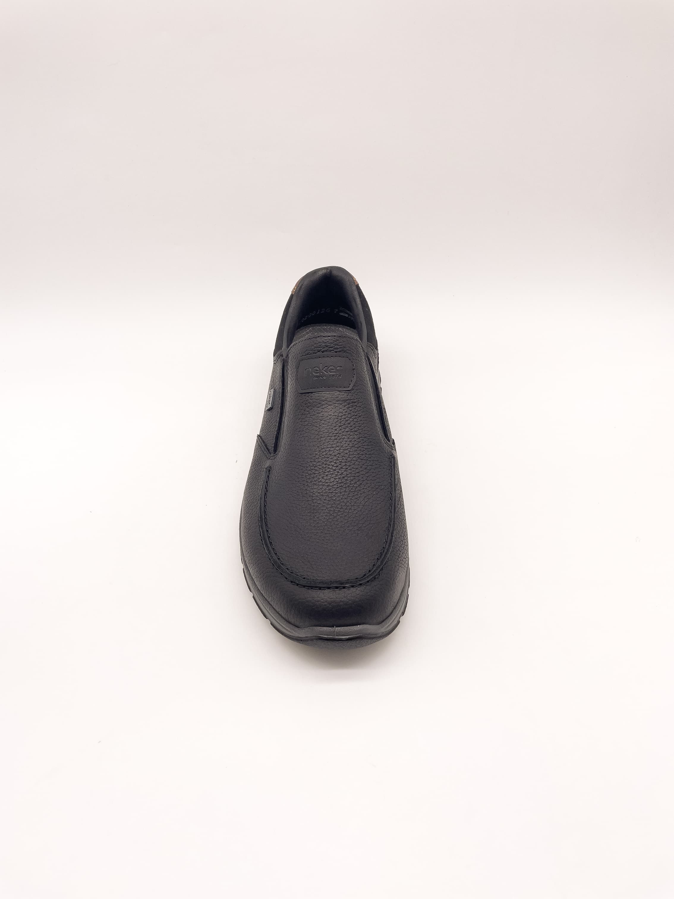 Туфли муж. "Rieker" 03651-00 (черный,кожа/иск.кожа)