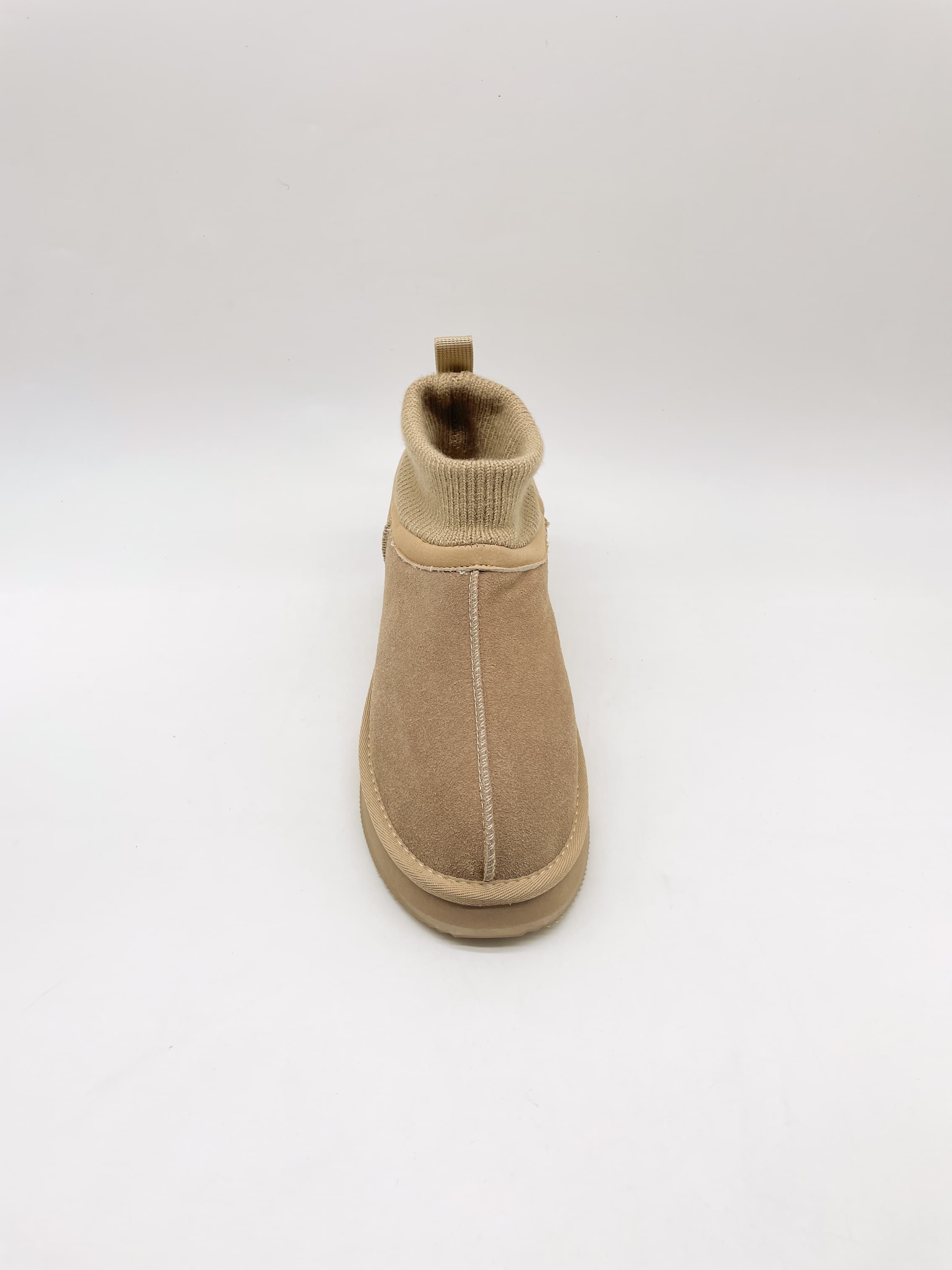 Ботинки жен. "ABRICOT" YN-W0241ZSHE1-b (бежевый,замша)