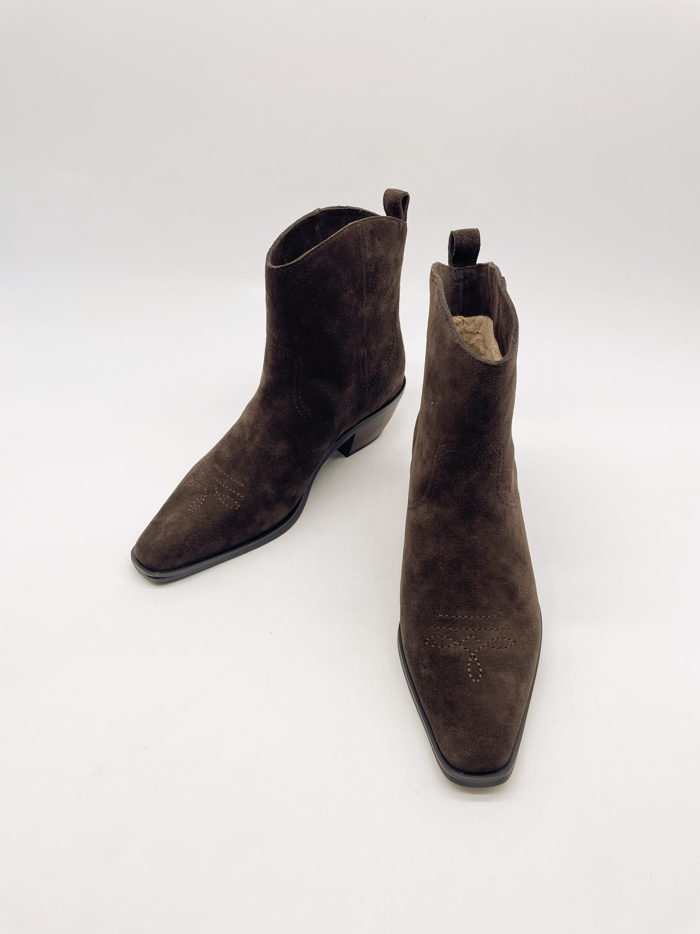 Казаки жен. "Para" JR1221-1B (корич.,замша)